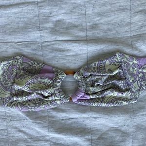 Montce strapless swimsuit top